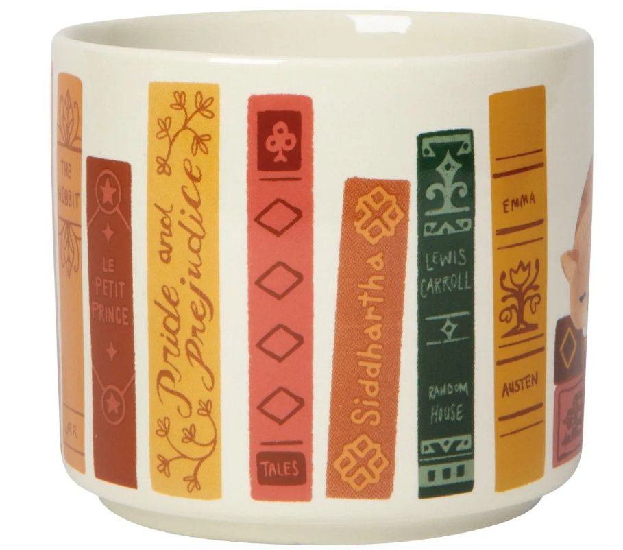 Book Club Mug with Lid