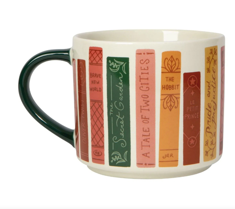 Book Club Mug with Lid
