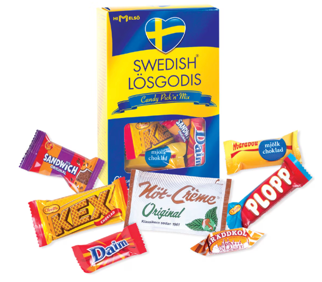 Swedish Fika Swedish Lösgodis Candy Mix Box