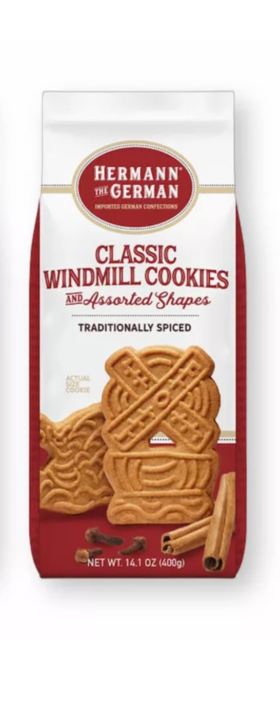 Hermann the German® Classic Windmill Cookies and Assorted Shapes Bag
