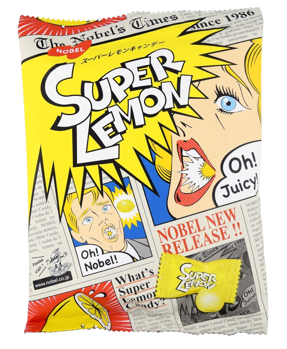 Nobel Lemon Super Candy