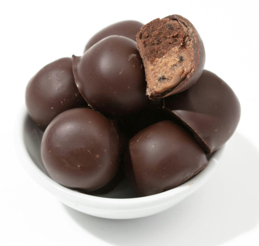 Halloren O’s No Bake Brownie Bites