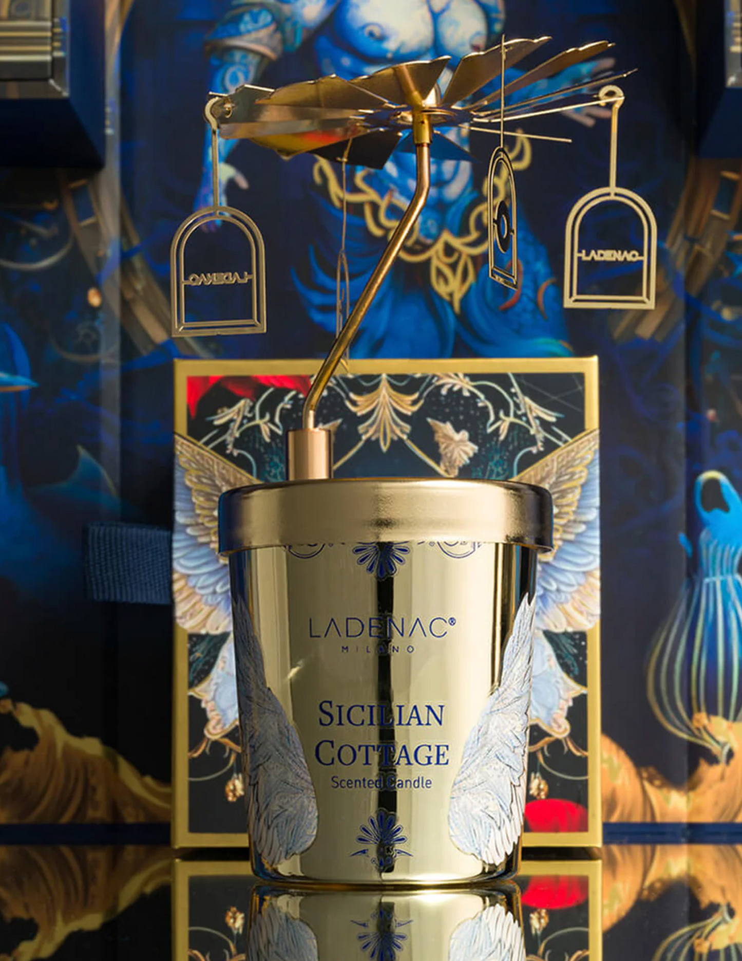 Candle in Jar SICILIAN COTTAGE WITH CAROUSEL 75gr