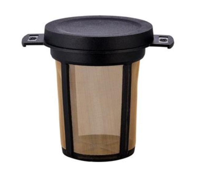 Lidded durable tea filter