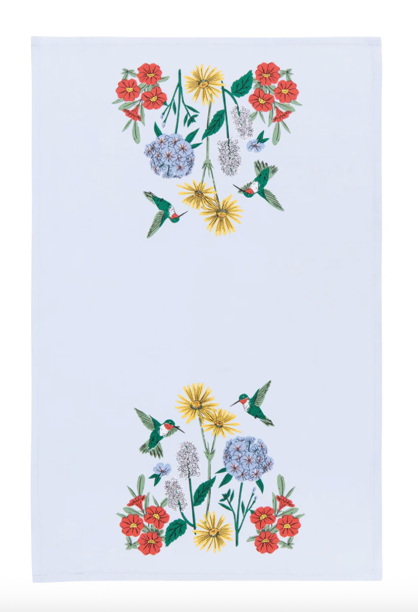 Hummingbird Dishtowel