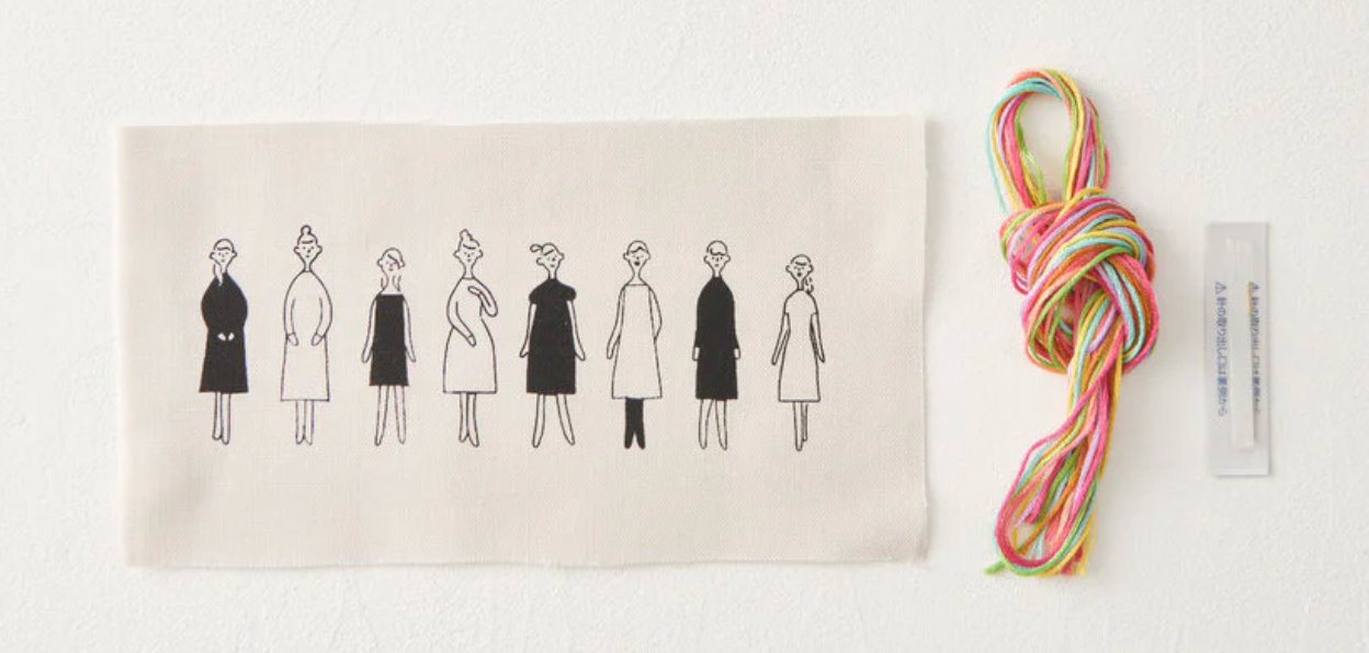 100 Ladies Trial Set Embroidery Kit
