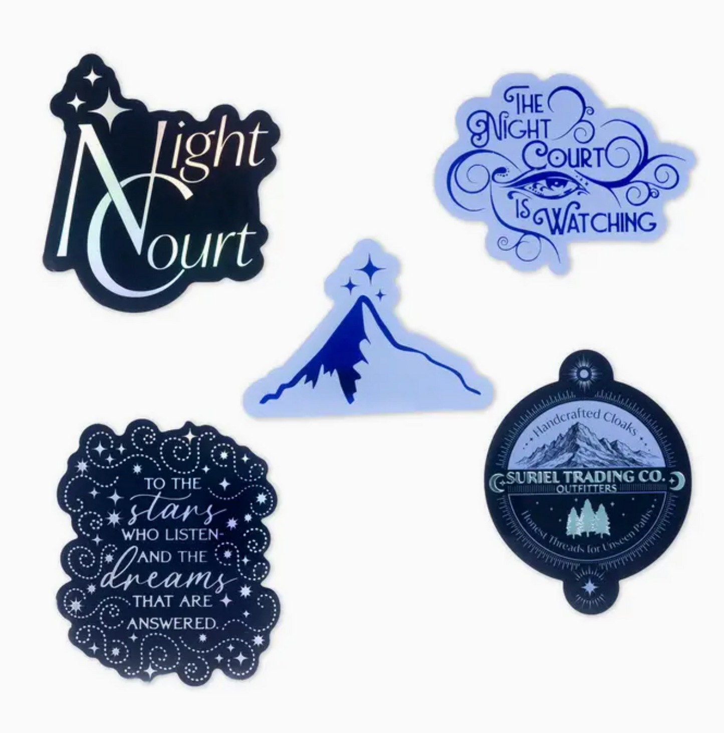 Jumbo Sticker Set, Night Court