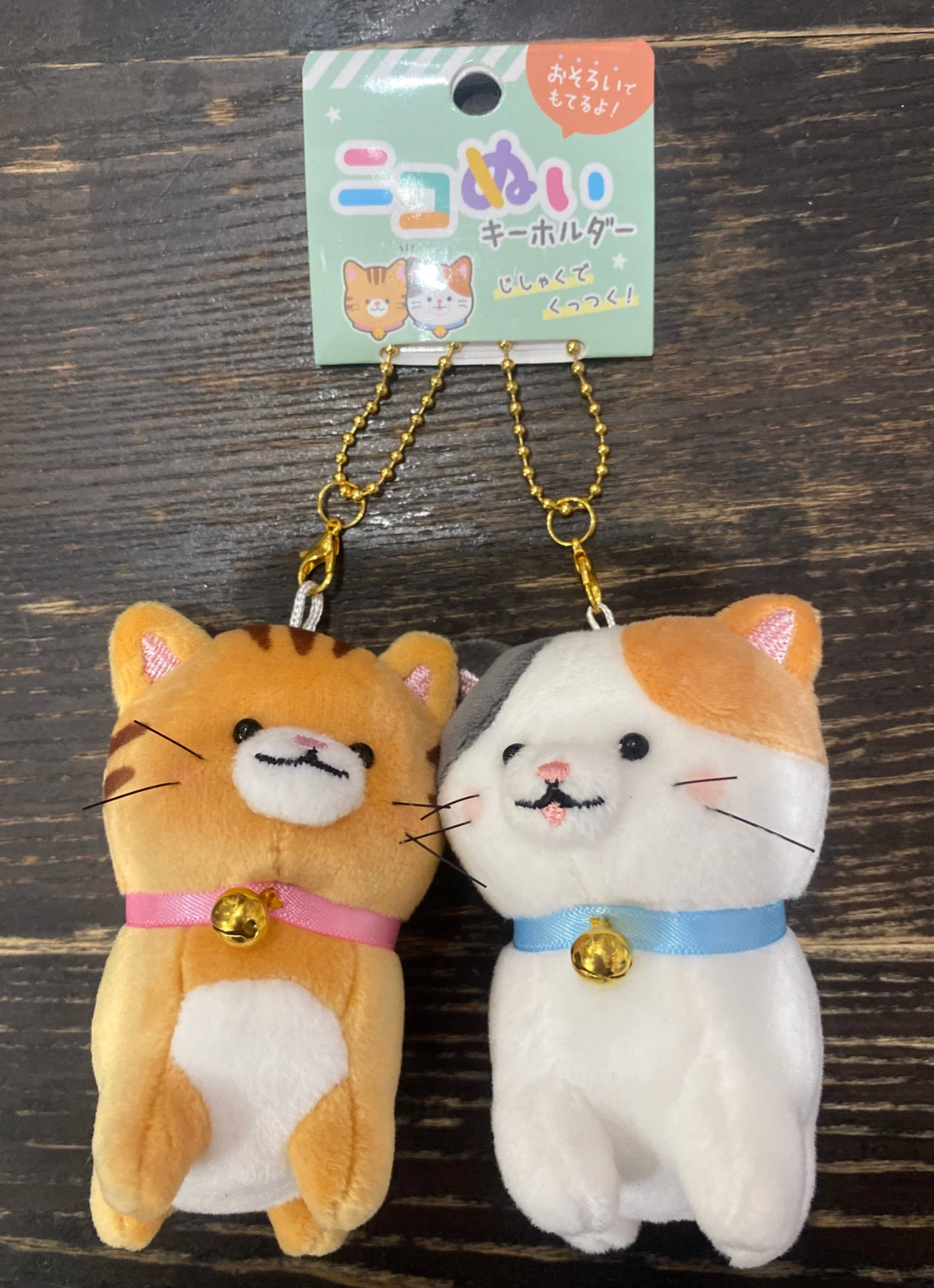 Best Friends Plush Keychain Set
