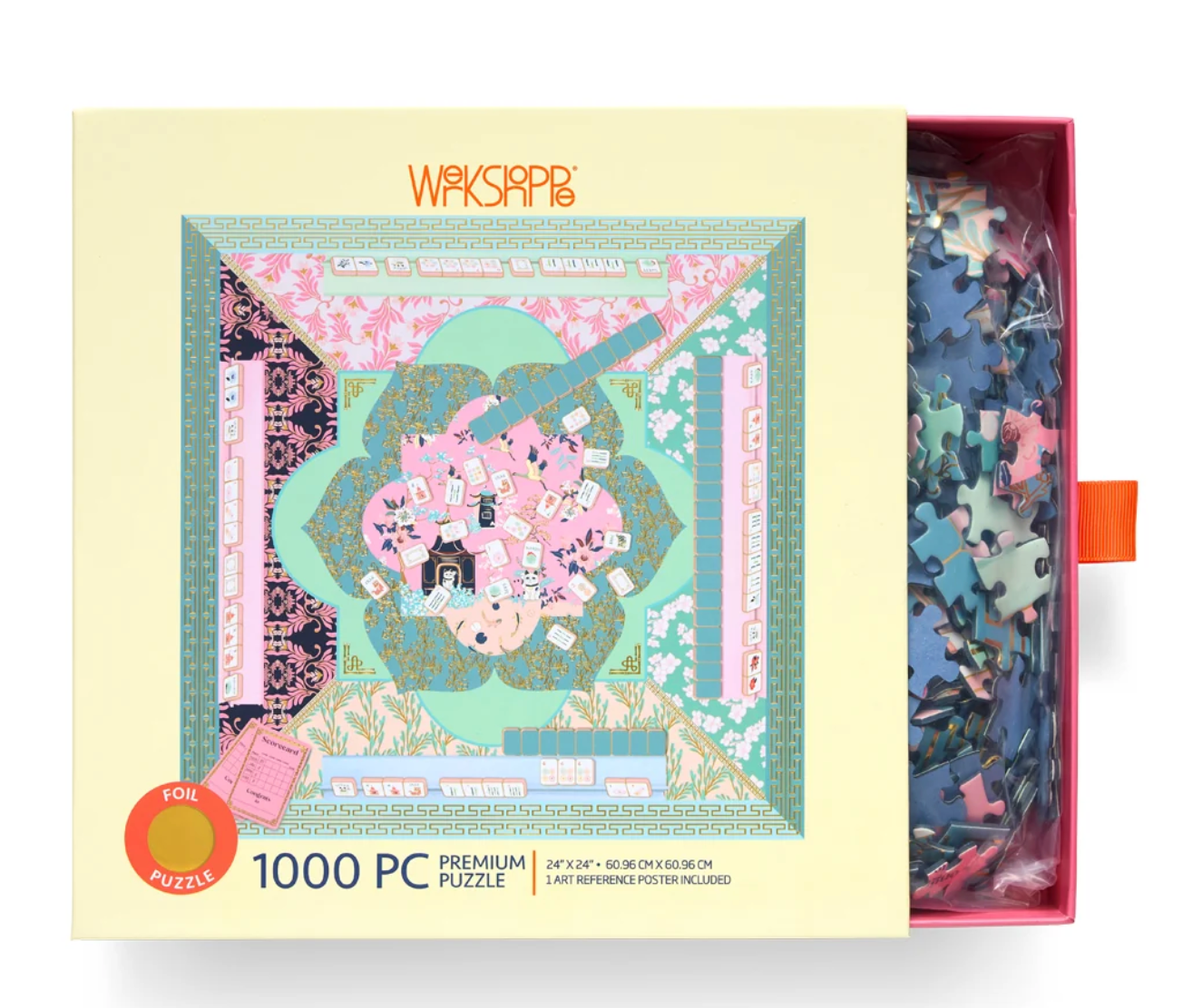 Let's Play Mahjong 1000 Piece Puzzle