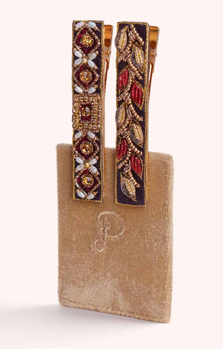 Hair Bar Jeweled (Pack of 2)