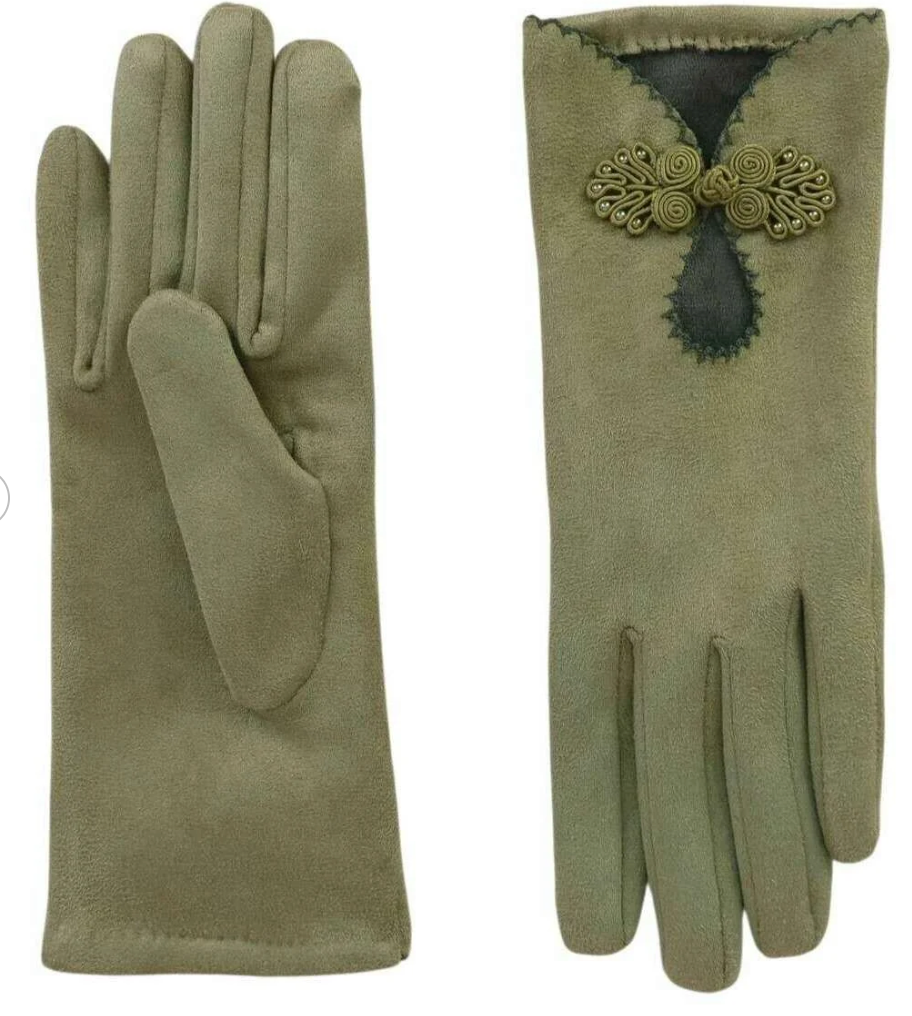 Gloves Suki Faux Suede