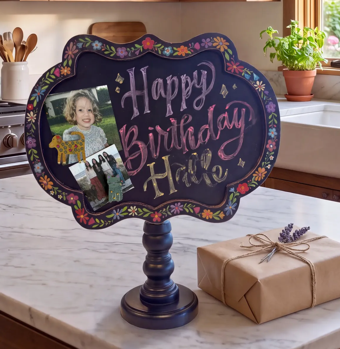Magnetic Chalk Board Stand
