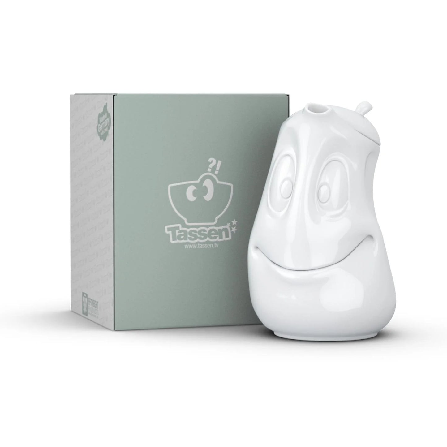 Tea Pot with Lid, Good Mood Face