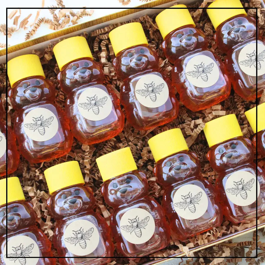 Infused Honey 2 oz. Bear  Huckle Bee Farms