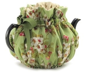 WRAP AROUND TEA COZY 2 CUP CHERRY BLOSSOMS