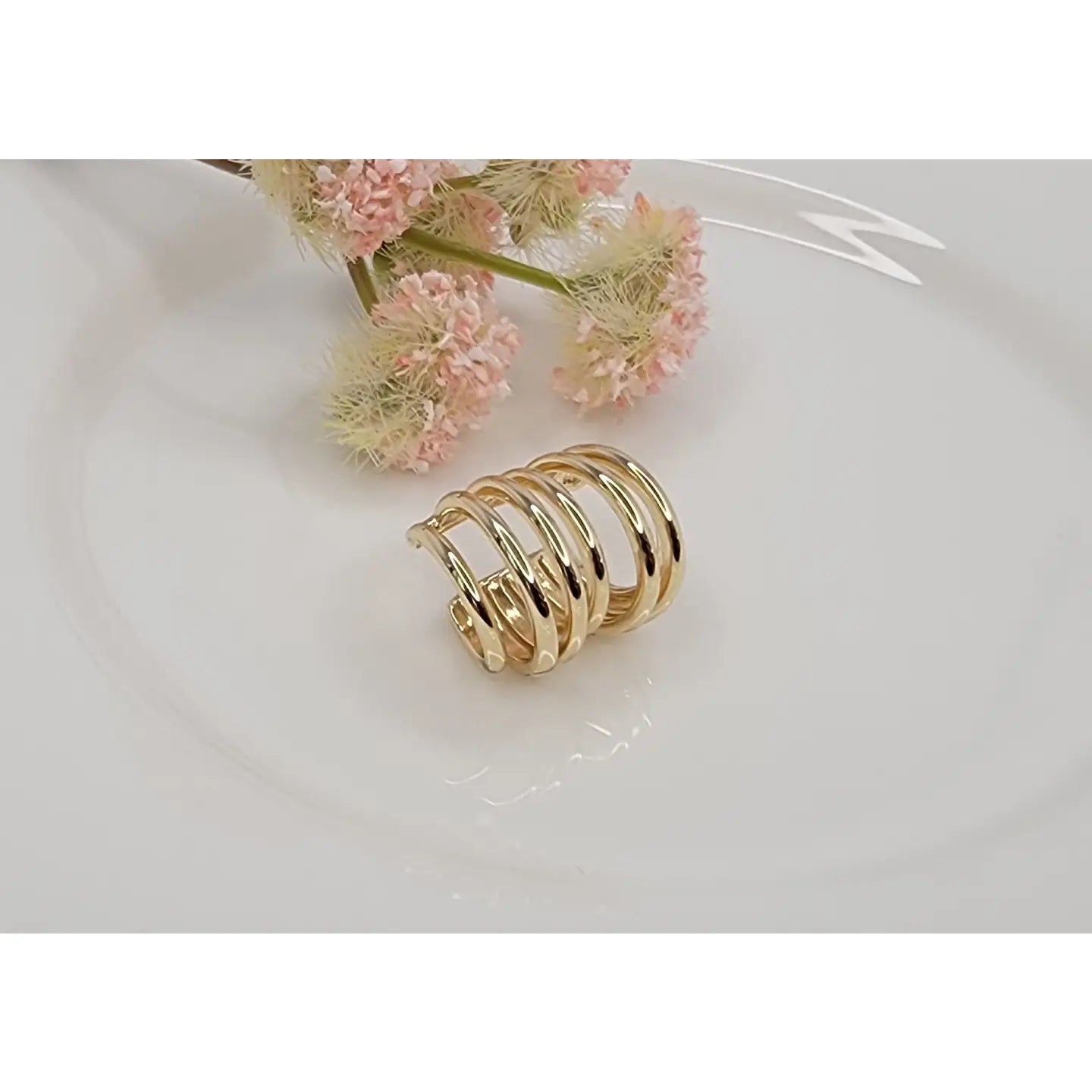 Ear Cuff - Gold Loops