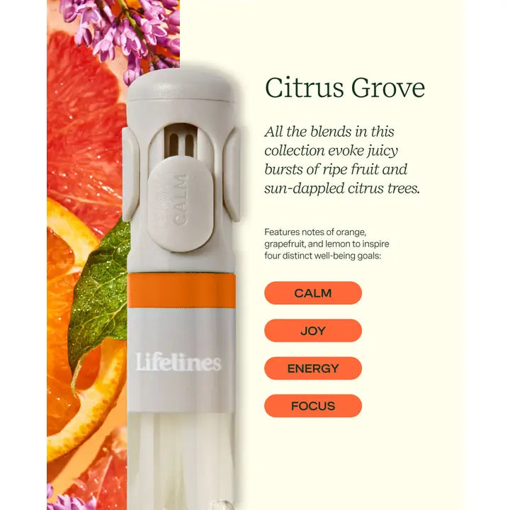 Lifelines Pen Diffuser with Essential Oil Blends - Citrus Grove