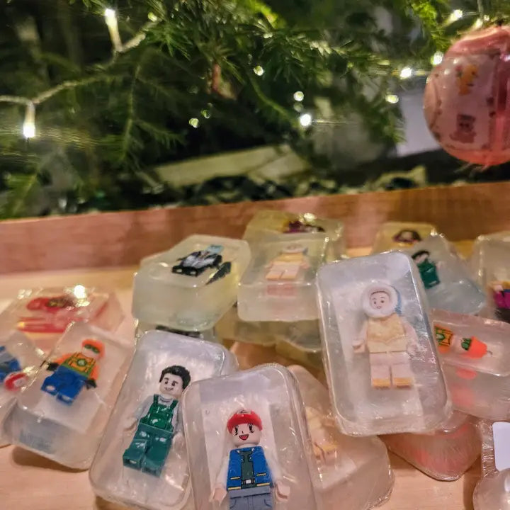 Mini Figure Soaps (Orange Scented)