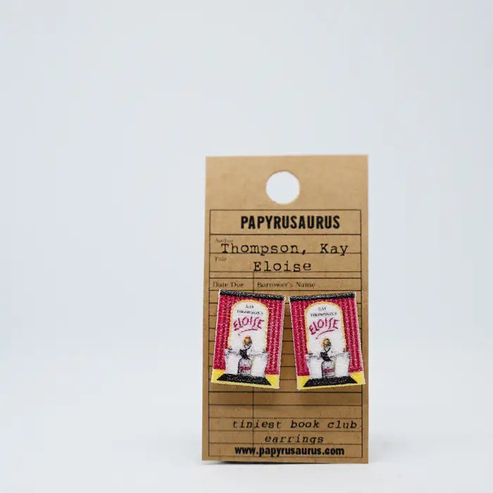 Tiniest Book Club Earrings
