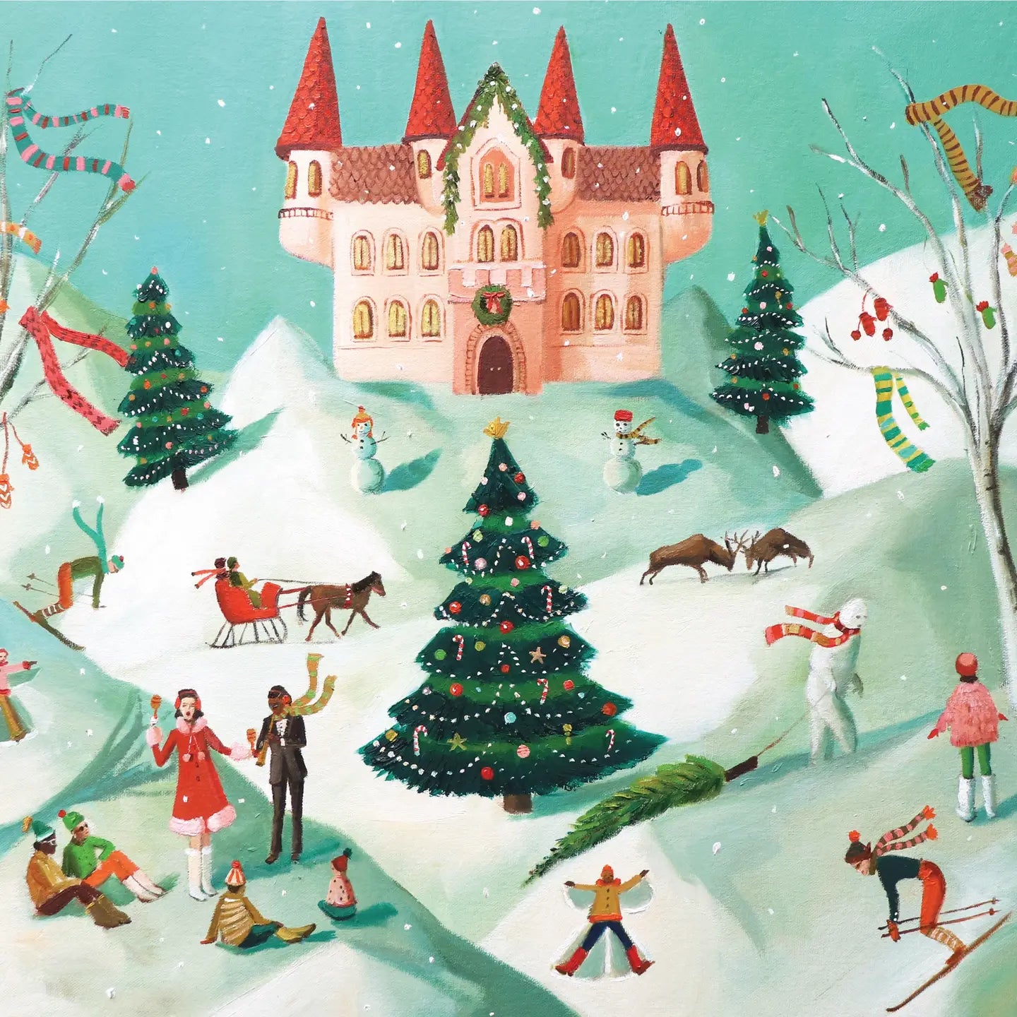 Winter Palace 1000 Piece Jigsaw Puzzle