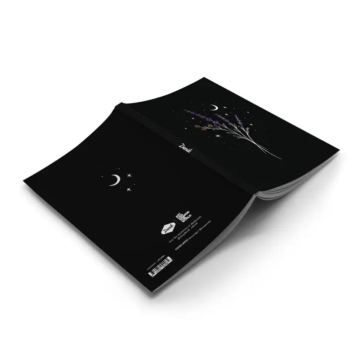 Lavender Layflat Lined Notebook