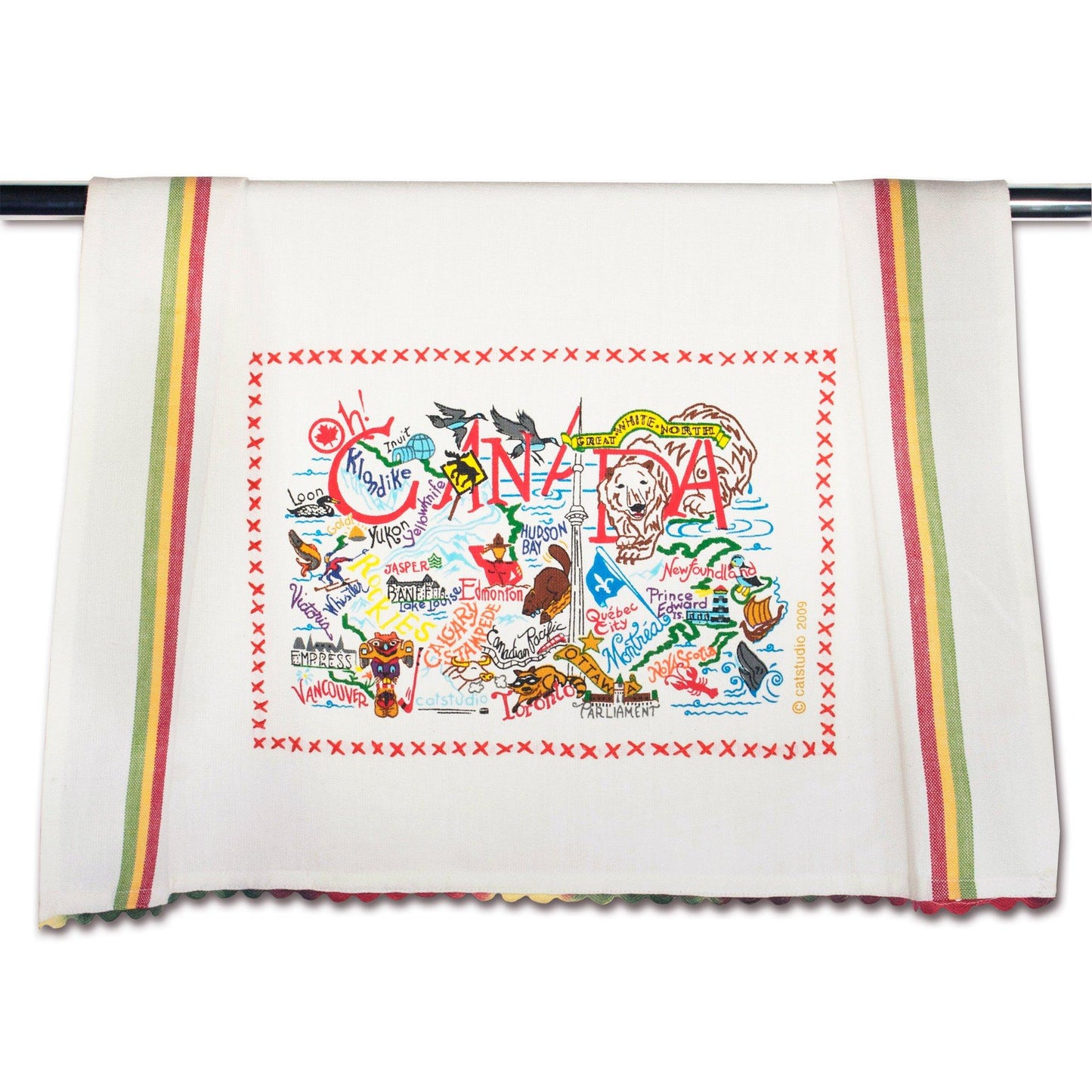 Catstudio Geography Tea Towels