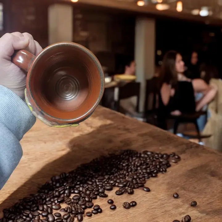 Sunflower Mug - Handmade Pottery