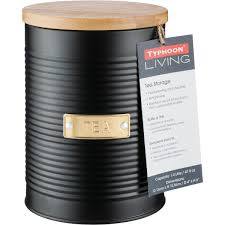 Otto Round Black Tea Storage