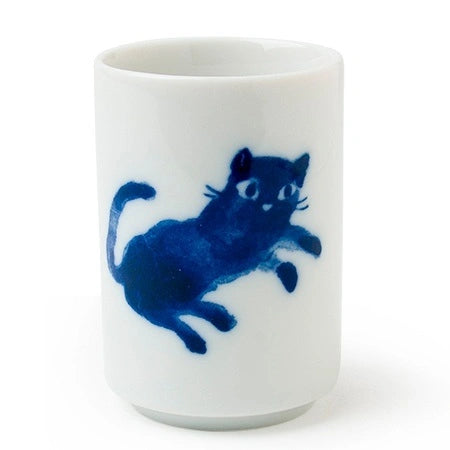 Midnight Blue Cat Cup