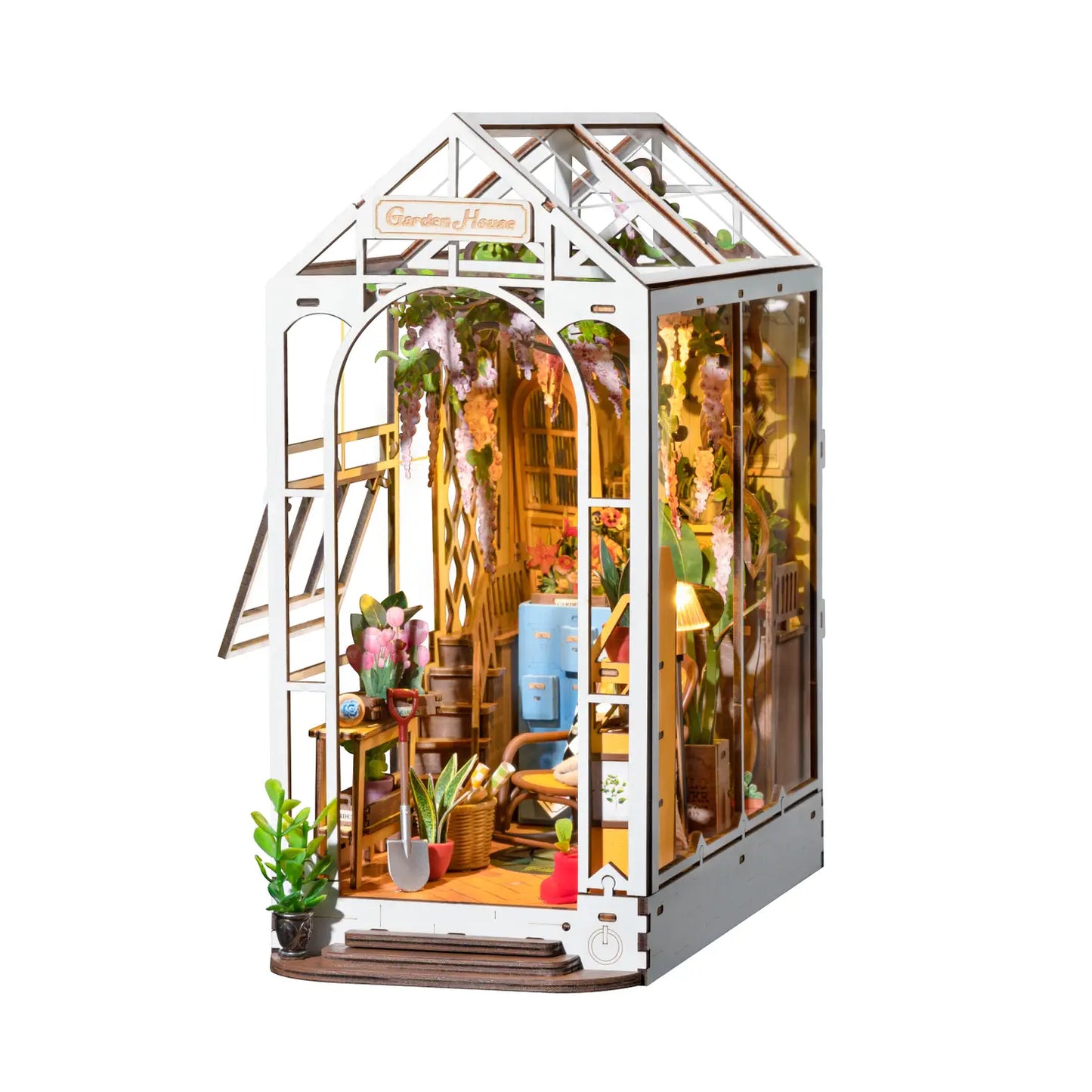 Diy Miniature House Book Nook Kit