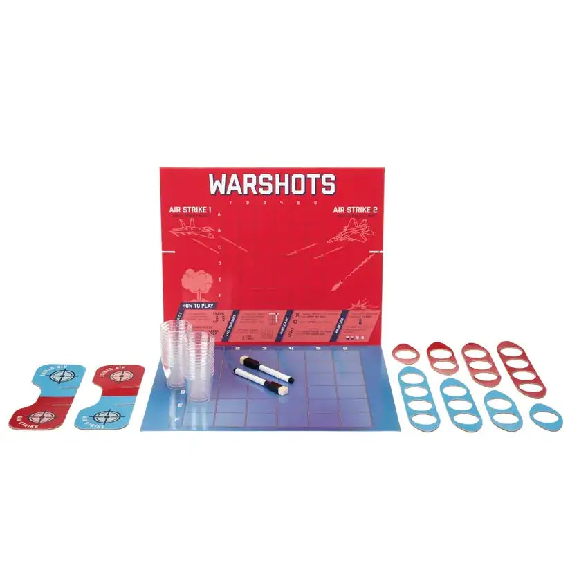 Warshots Battleship Shot Drinking Board Game