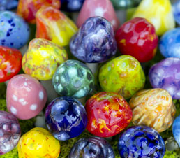 Mushroom Fairy Garden Stakes