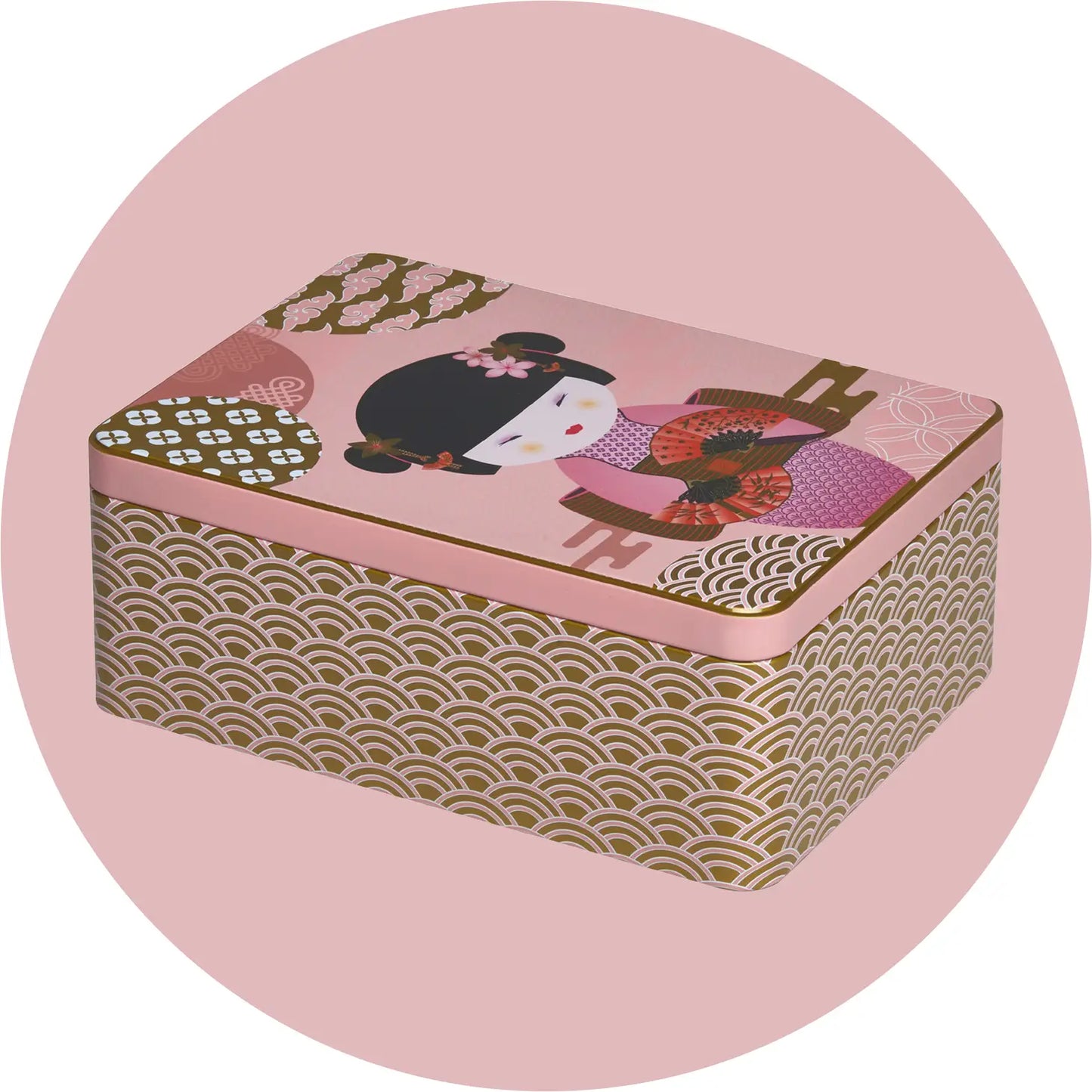 New Little Geisha Teabag Tin- Tin Only