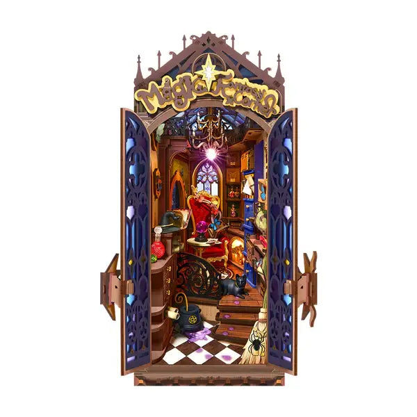 Diy Miniature House Book Nook Kit