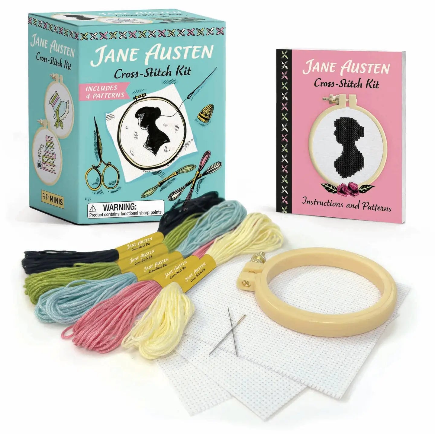 Jane Austen Cross-Stitch Kit