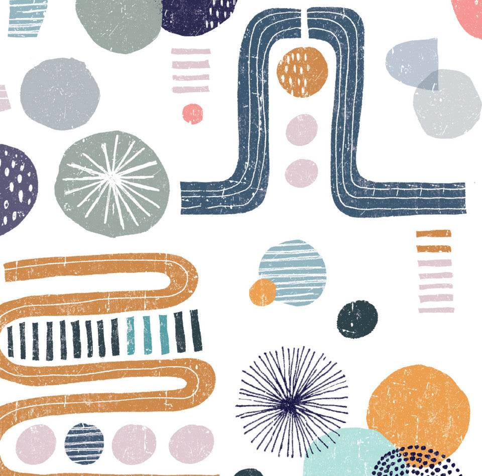 Kaleidoscope Bowl Pot Holder - Set of 2 - Kitchen Accessory