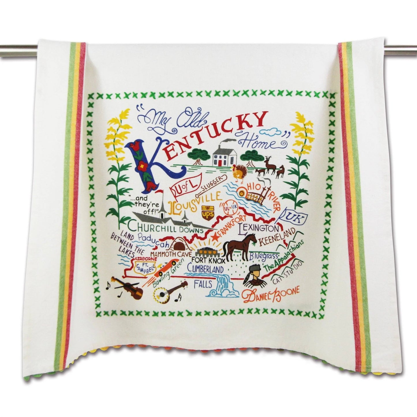 Catstudio Geography Tea Towels