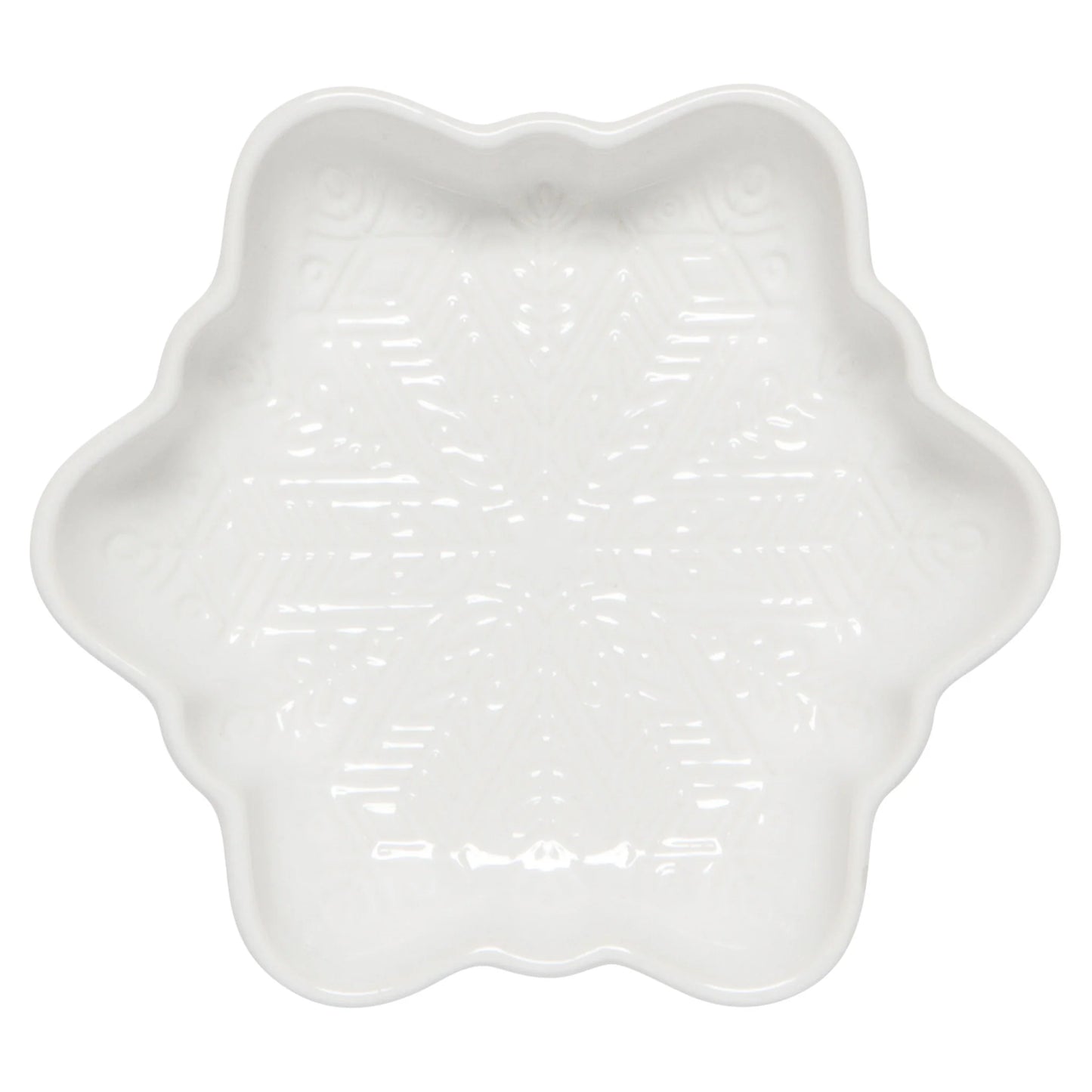 Dish - Snowflake Shaped Dipping Dish