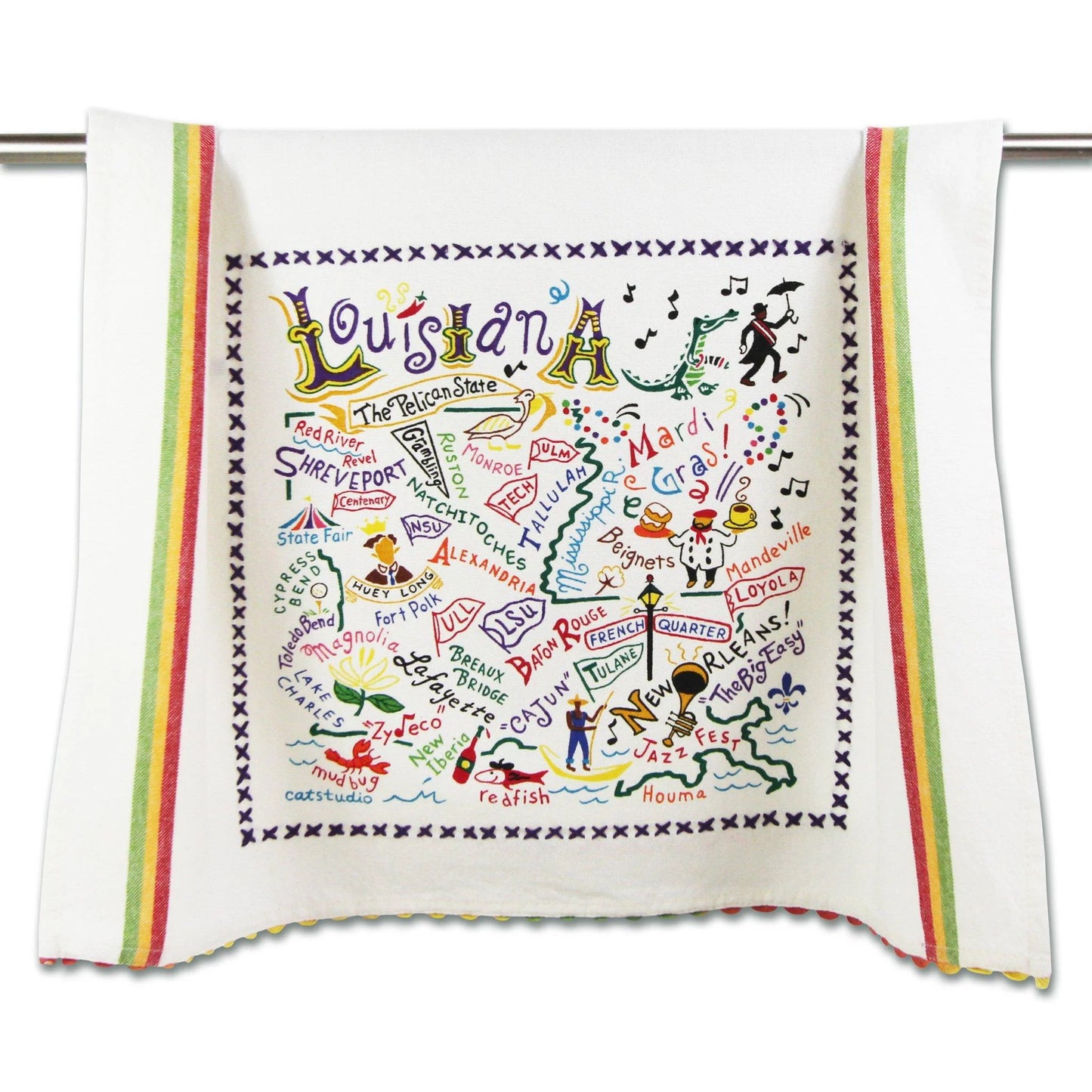 Catstudio Geography Tea Towels