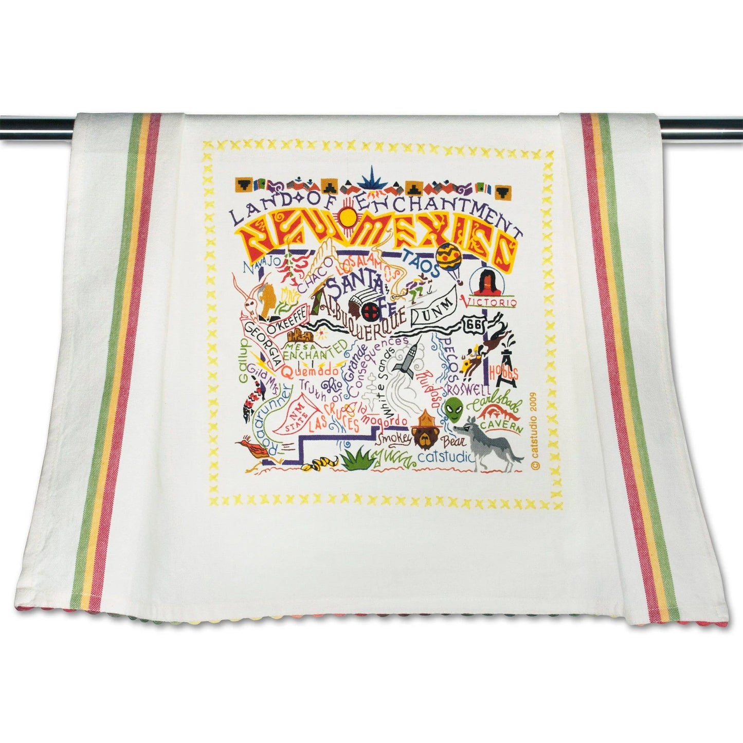 Catstudio Geography Tea Towels