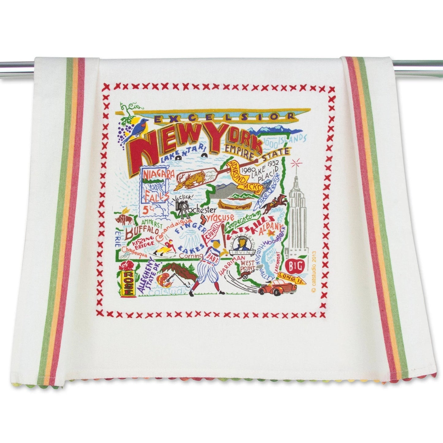 Catstudio Geography Tea Towels
