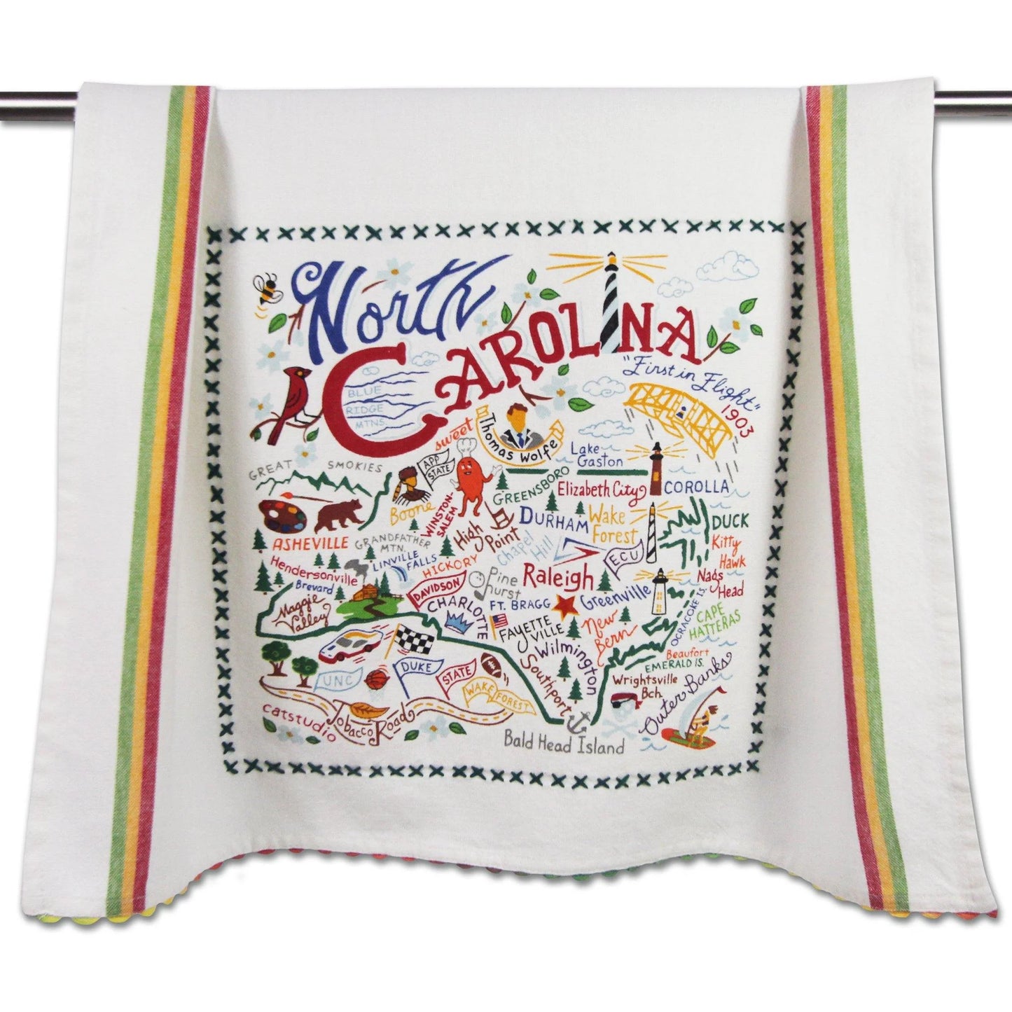 Catstudio Geography Tea Towels