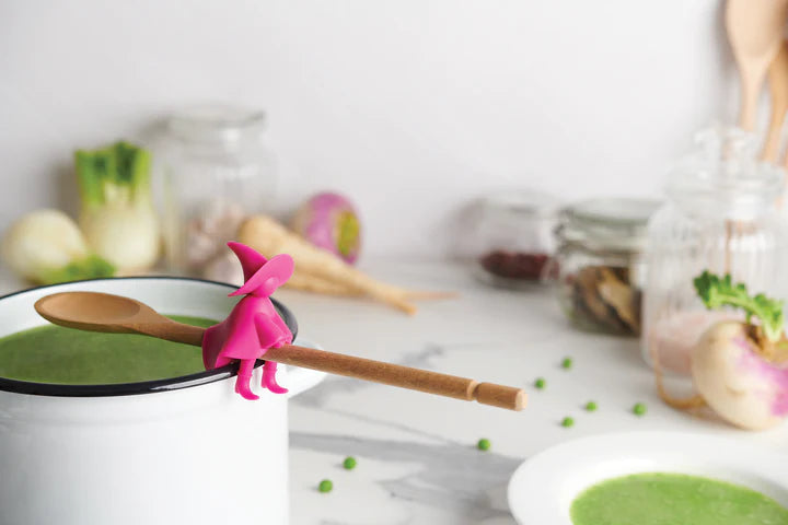 AGATHA Spoon holder & steam releaser