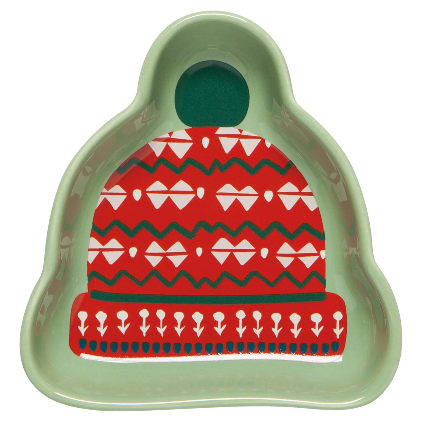 Winter Woolens Shaped Pinch Bowl