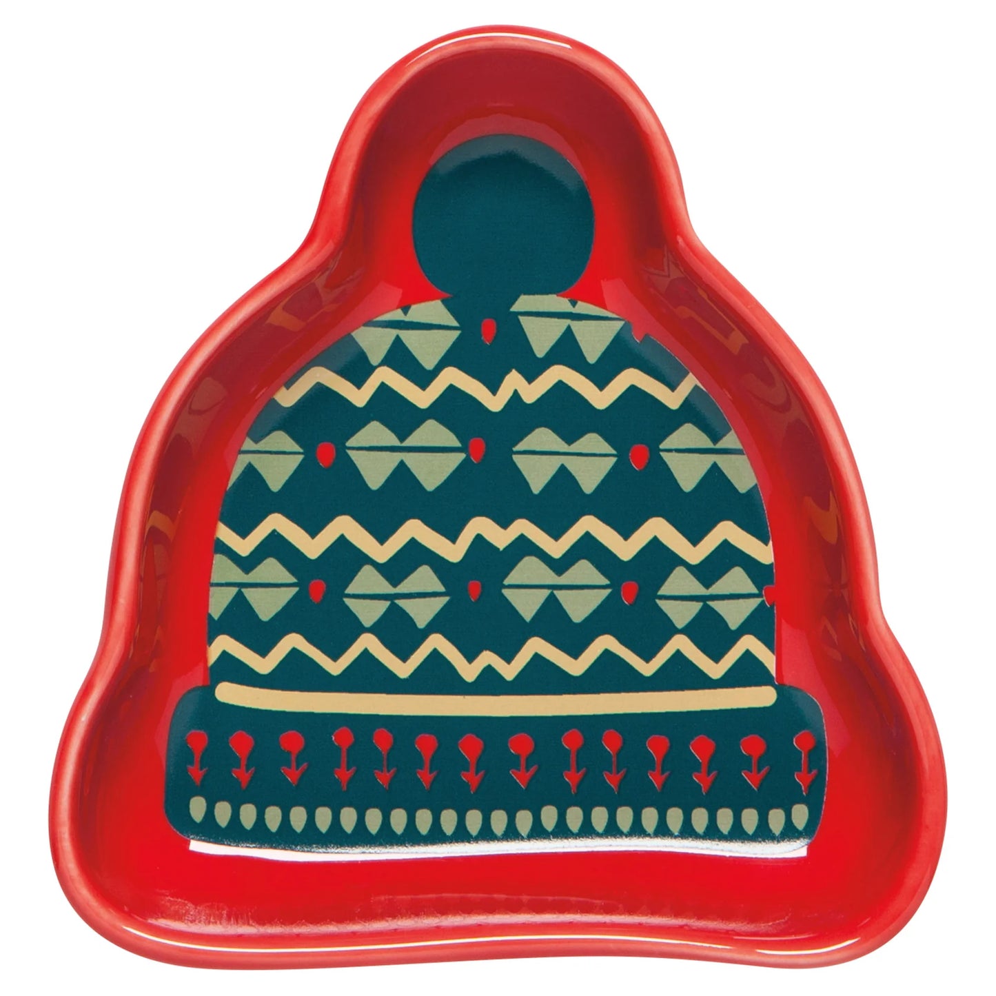 Winter Woolens Shaped Pinch Bowl