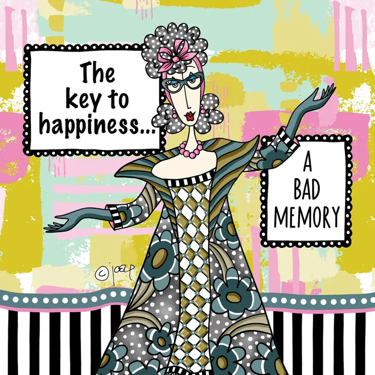 Tea Towel - The Key To Happiness