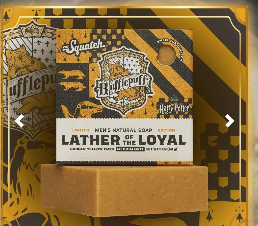 DR. SQUATCH SOAP HARRY POTTER BAR SOAP 5OZ
