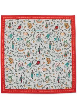 12 Days of Christmas Cotton Dinner Napkin