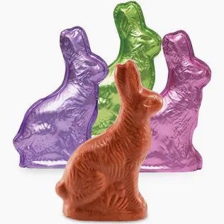 Madelaine 2.5 OZ Solid Single Color Chocolate Rabbit