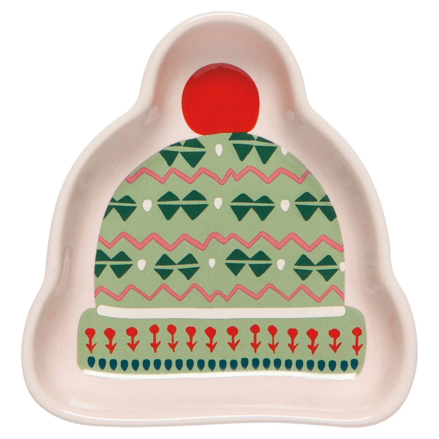 Winter Woolens Shaped Pinch Bowl